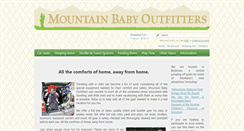 Desktop Screenshot of mountainbabyoutfitters.com